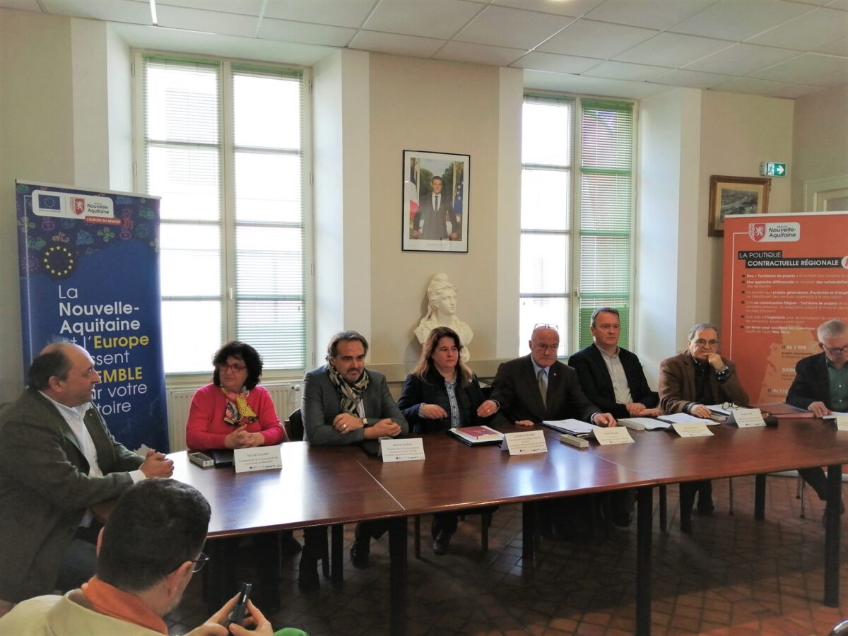 <strong>Un nouveau contrat de territoire avec la Région Nouvelle-Aquitaine</strong> CDC du Bazadais