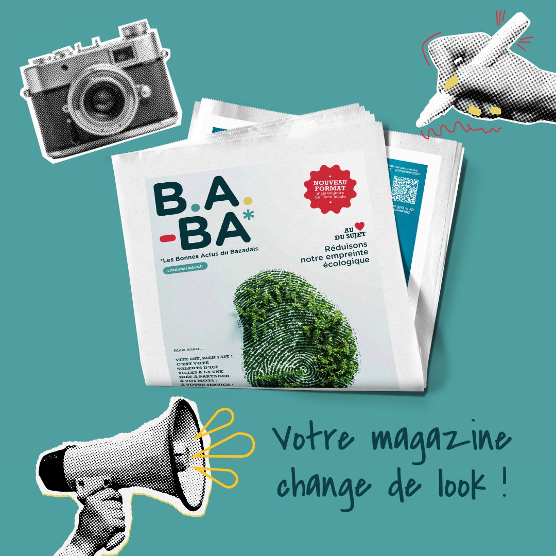 Découvrez votre nouveau magazine ! CDC du Bazadais