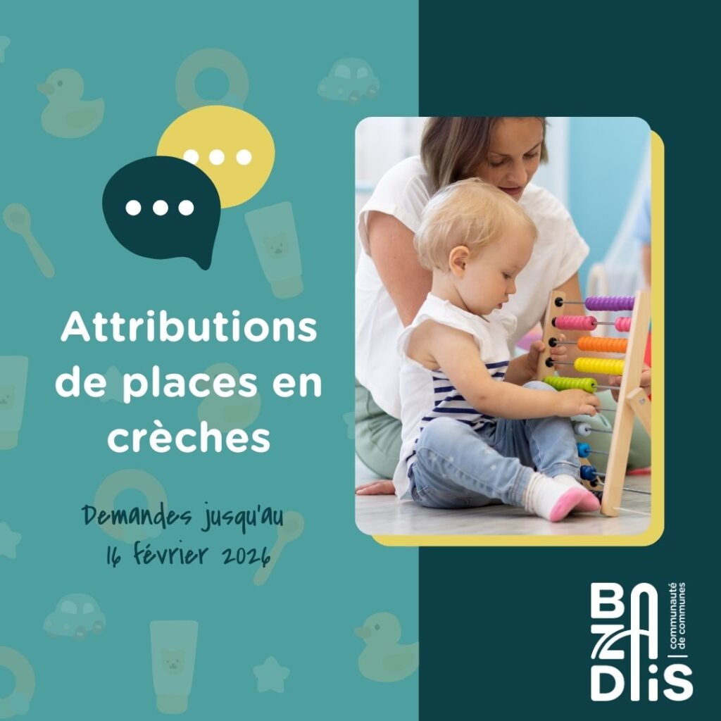 L'attribution des places en crèches CDC du Bazadais L'attribution des places en crèches CDC du Bazadais