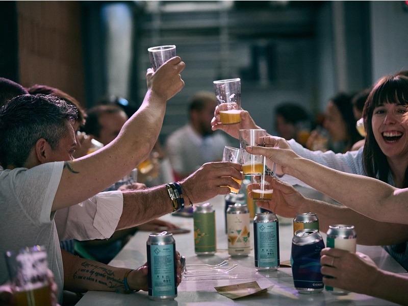 Captieux fête la bière CDC du Bazadais