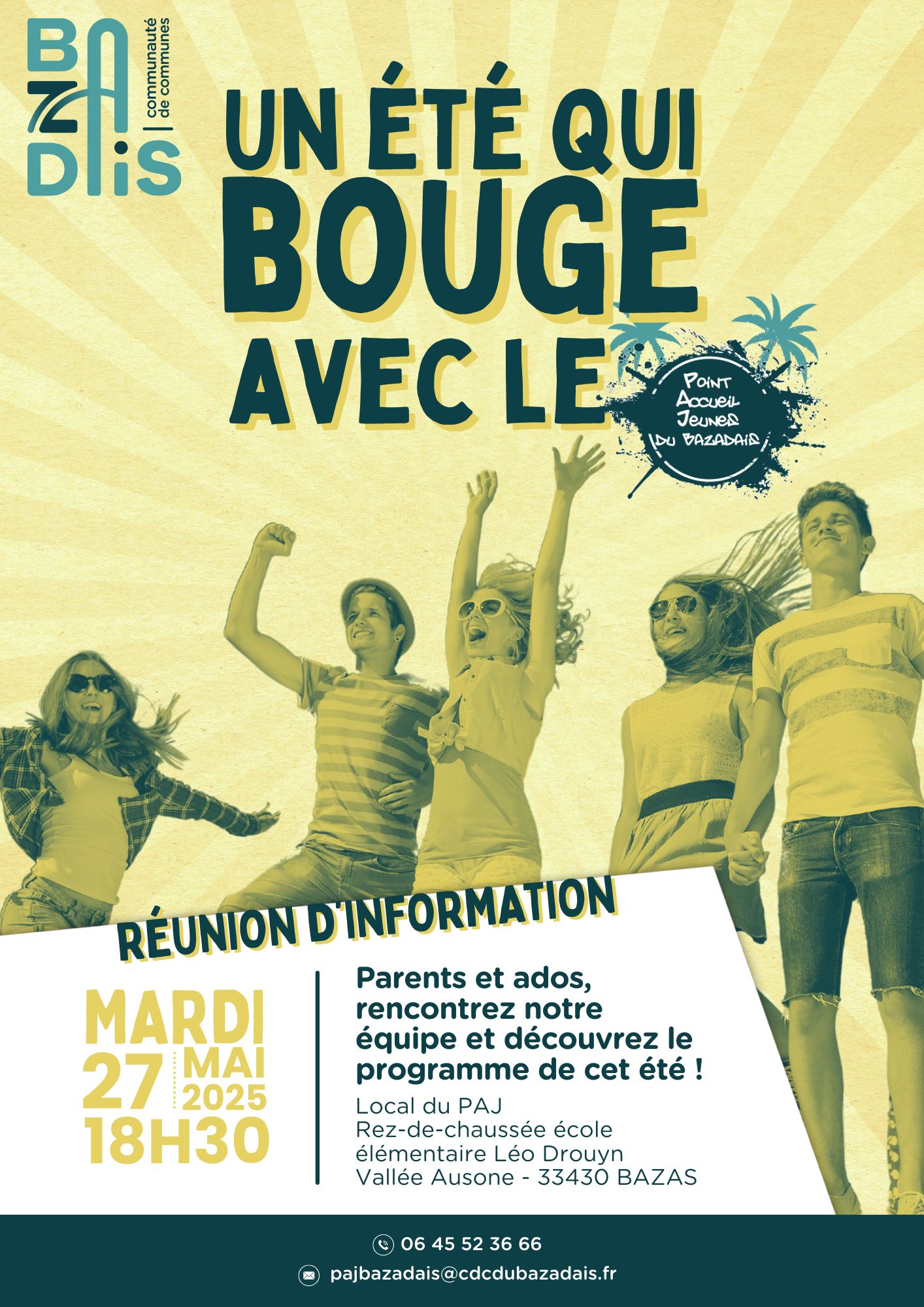 (Re)découvrez le PAJ ! CDC du Bazadais