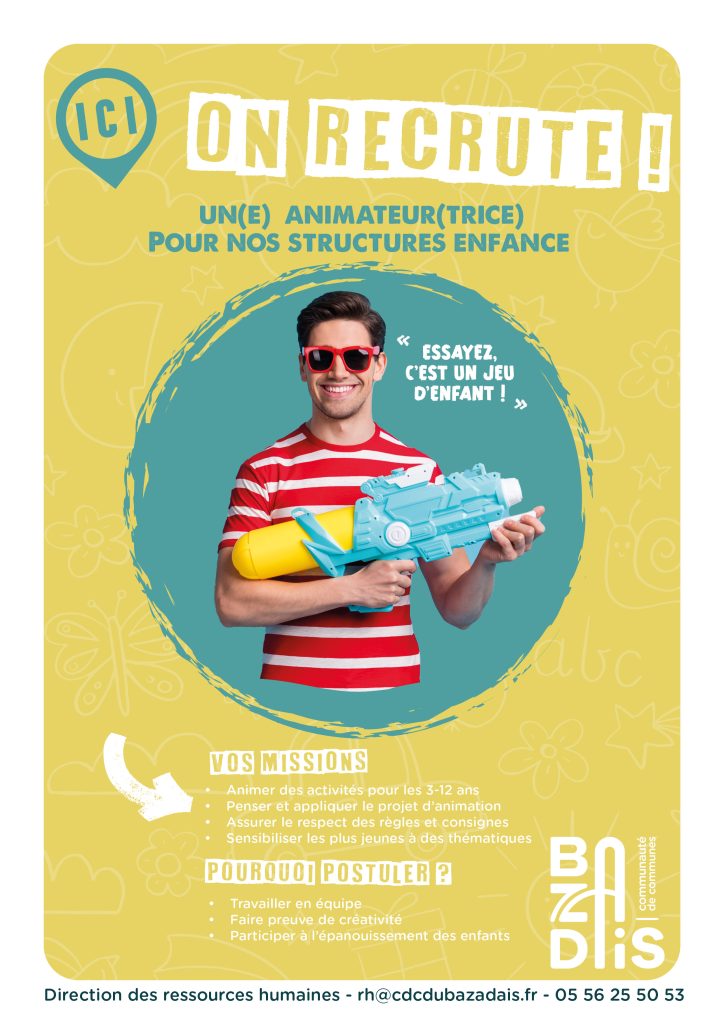 Nos offres d'emploi CDC du Bazadais Nos offres d'emploi CDC du Bazadais