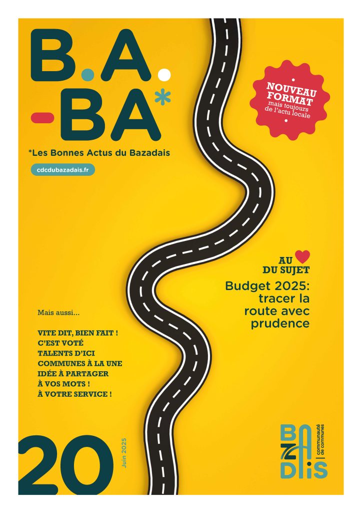 Le magazine B.A-BA primé ! CDC du Bazadais