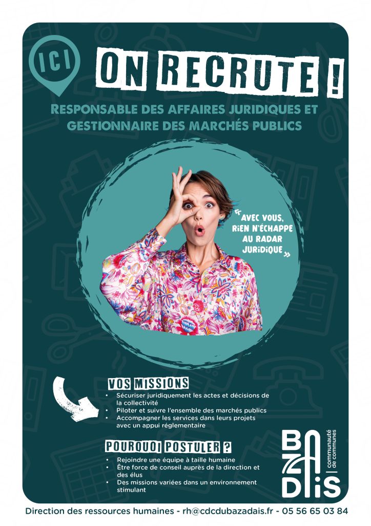 Nos offres d'emploi CDC du Bazadais Nos offres d'emploi CDC du Bazadais