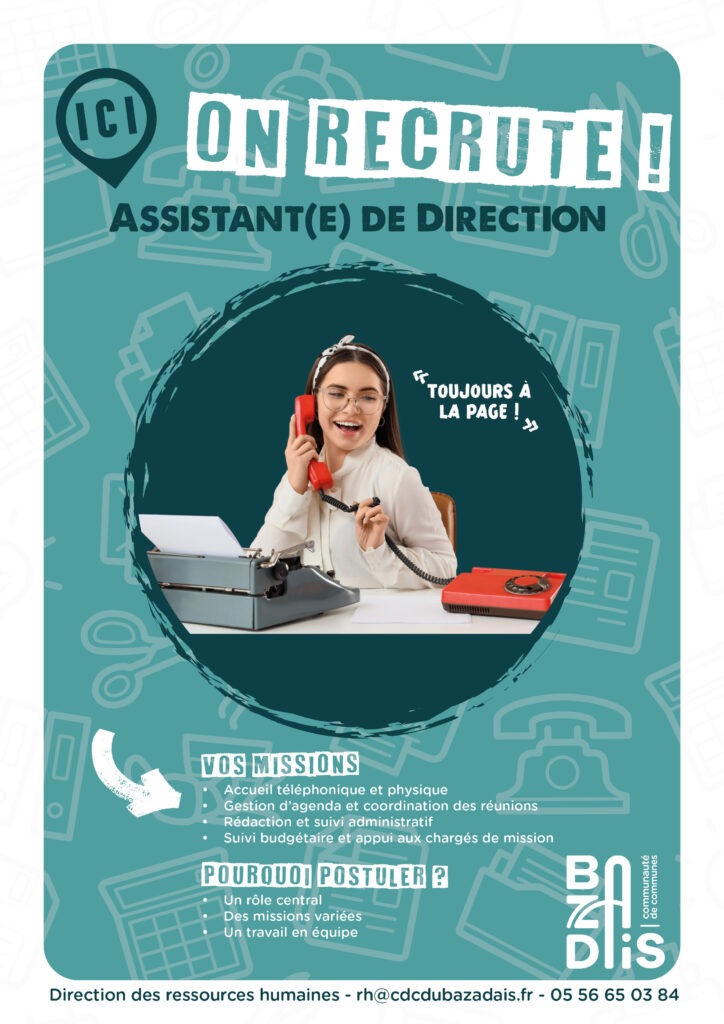 Nos offres d'emploi CDC du Bazadais