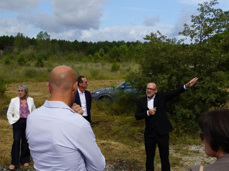 Panattoni mise sur Captieux CDC du Bazadais