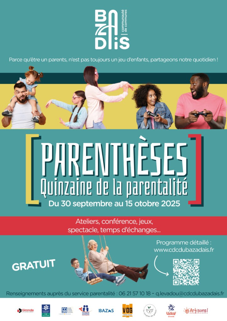 La quinzaine de la parentalité CDC du Bazadais