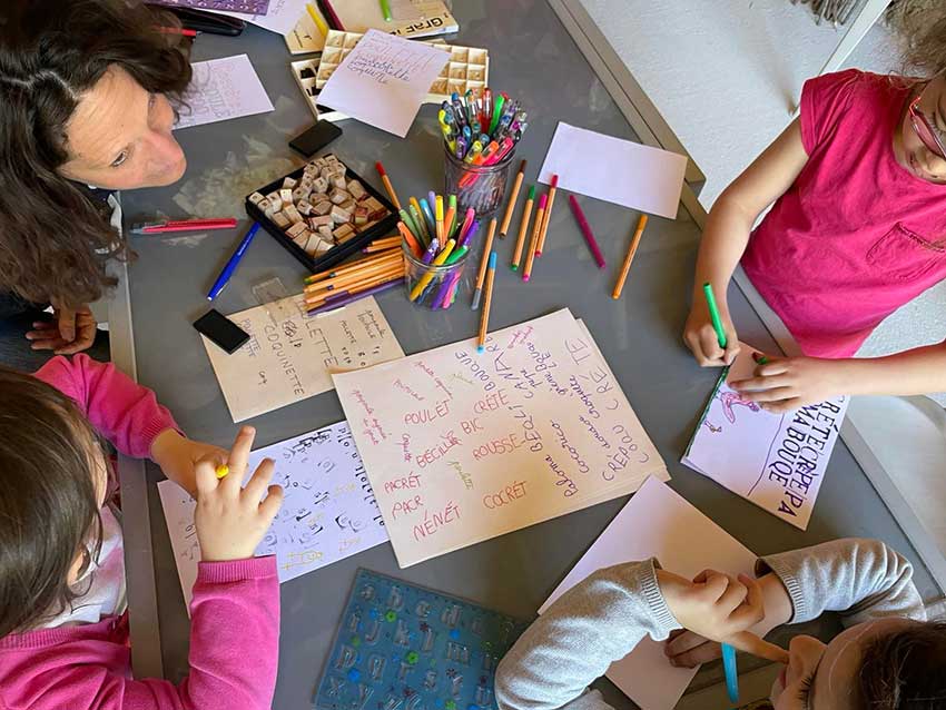 Atelier "Po, y est, si !" CDC du Bazadais