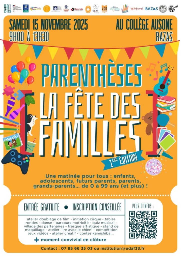 Fête des familles : 1ère édition CDC du Bazadais