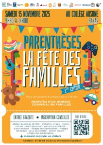 Fête des familles : 1ère édition CDC du Bazadais