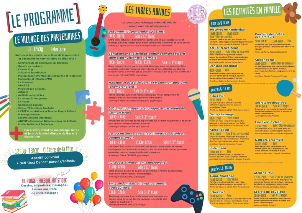 Fête des familles : 1ère édition CDC du Bazadais Fête des familles : 1ère édition CDC du Bazadais