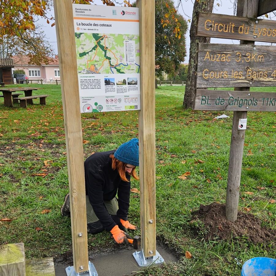 Les circuits de randonnées CDC du Bazadais