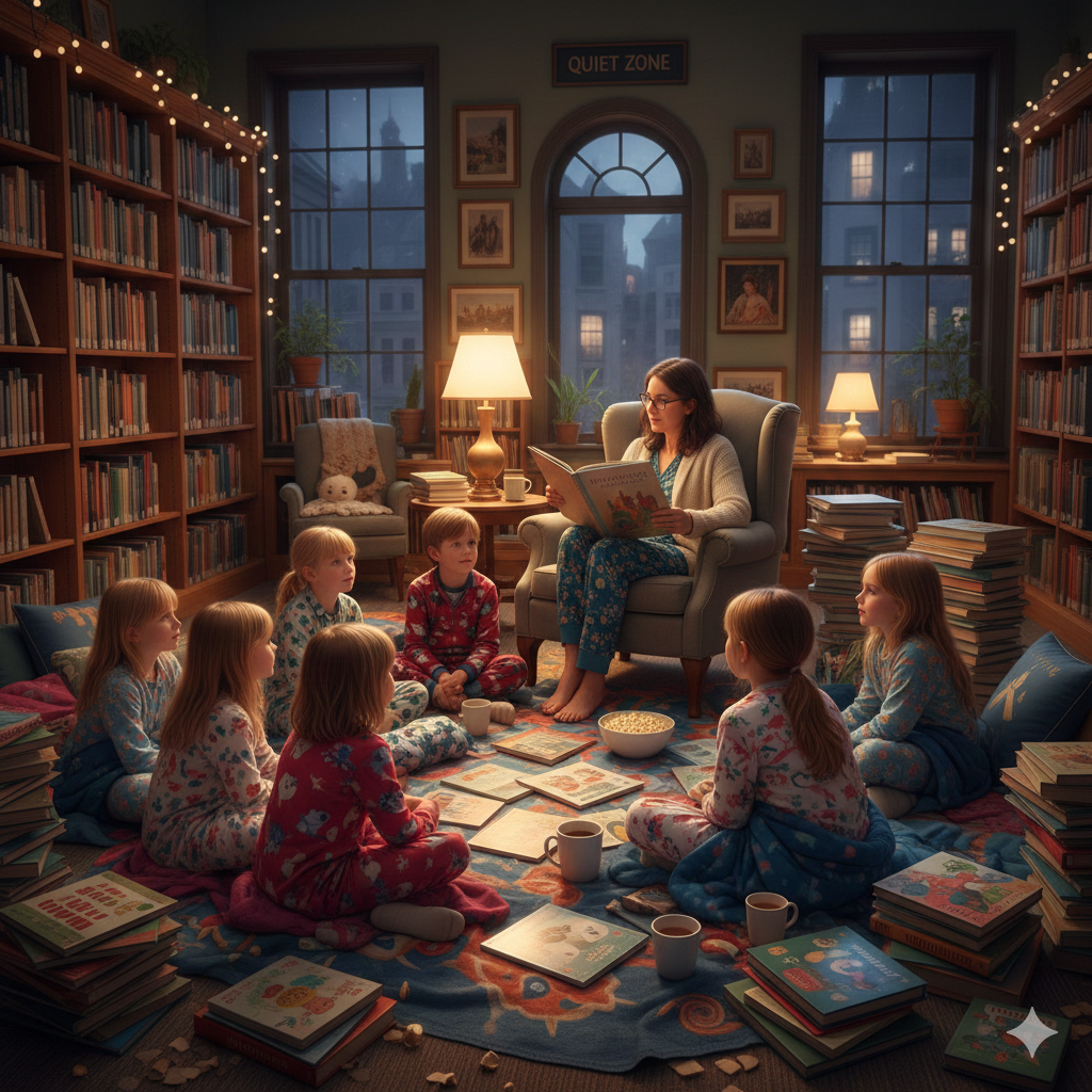 Soirée pyjama à la Bib' CDC du Bazadais