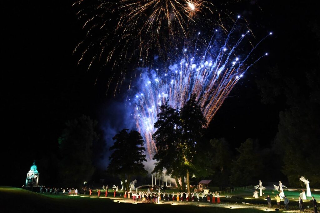 Spectacle historique son et lumière Le Chemin des Mémoires CDC du Bazadais