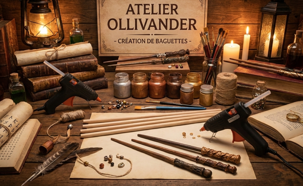 Harry Potter - Créations de baquettes magiques CDC du Bazadais