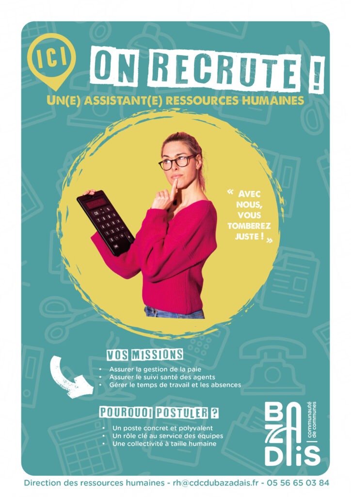 Nos offres d'emploi CDC du Bazadais