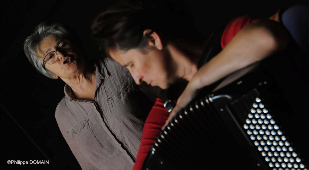 Soirée Marcella Delpastre avec Nathanaël sous le figuier CDC du Bazadais