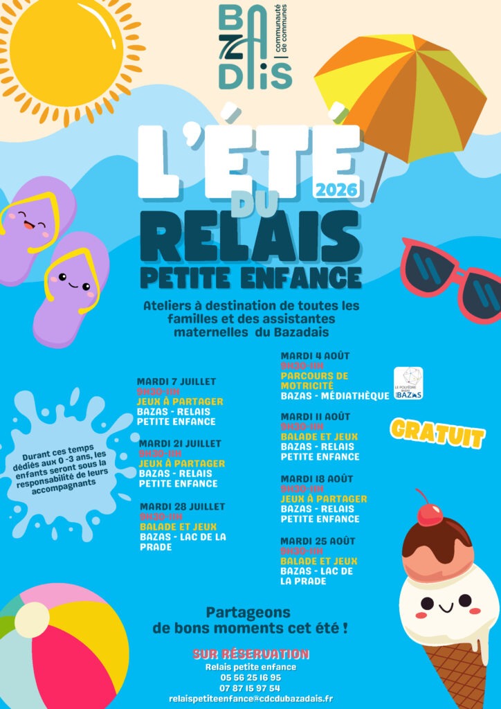 Le relais petite enfance CDC du Bazadais