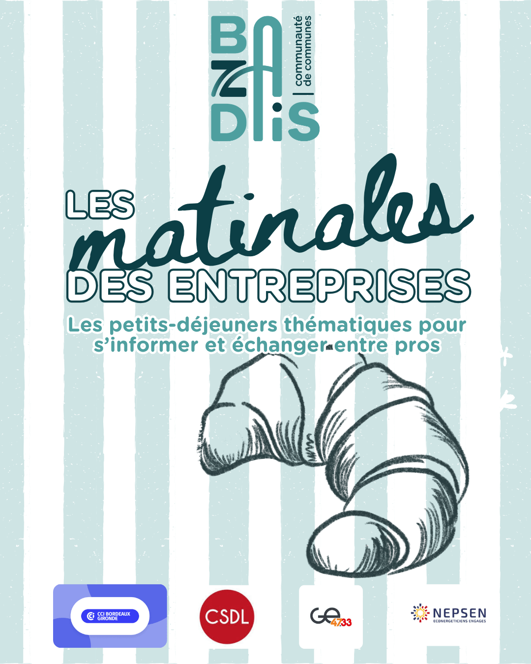 Les matinales des entreprises CDC du Bazadais Les matinales des entreprises CDC du Bazadais